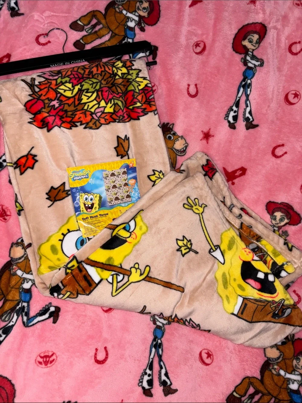 SpongeBob SquarePants Fall Throw Blanket